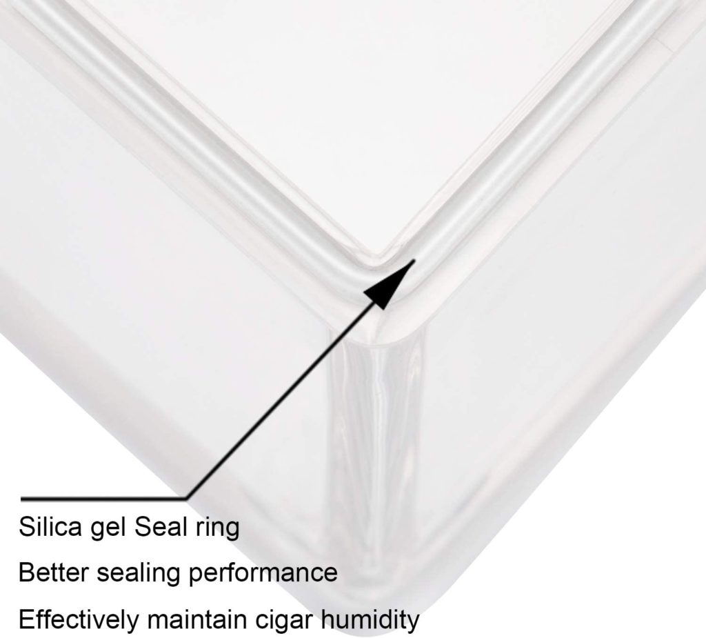 Scotte Acrylic Cigar Humidor The Humidor Depot