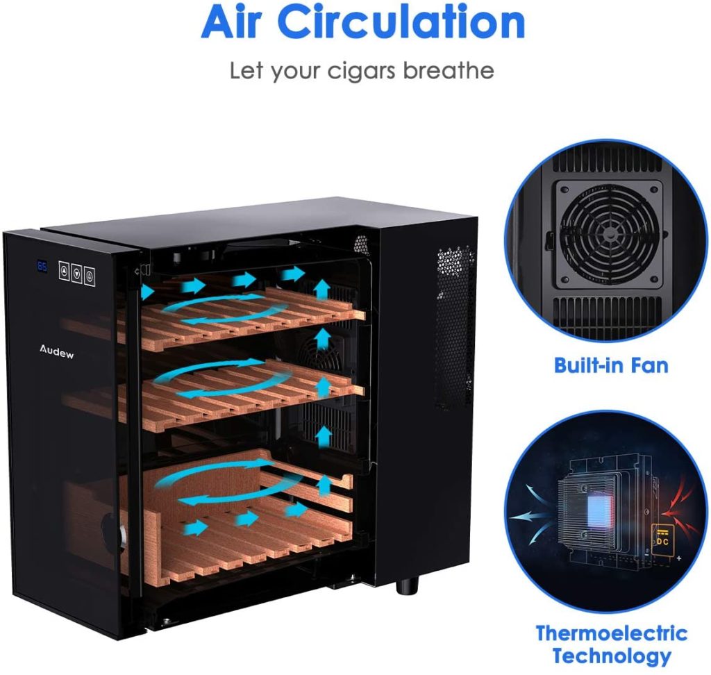 Audew Electronic Humidor The Humidor Depot